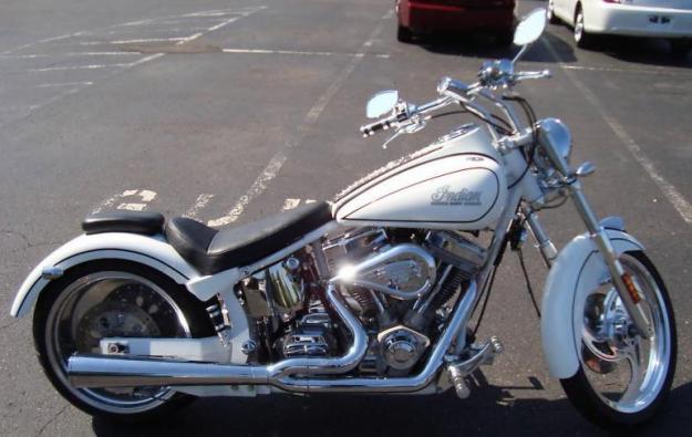 2002 Indian Scout Motorcycle Birch White 2031cc 124hp
