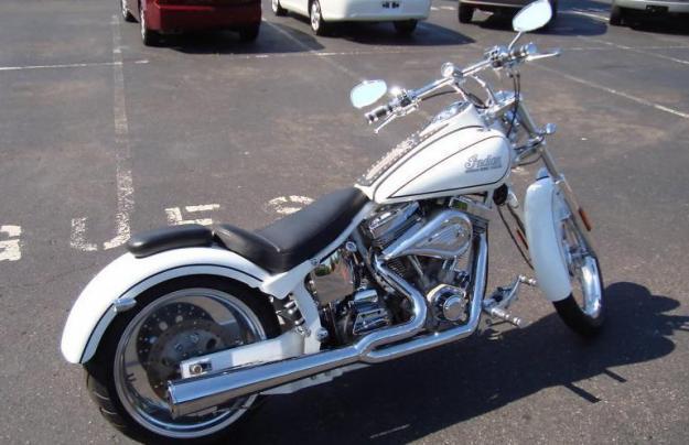 2002 Indian Scout Motorcycle Birch White 2031cc 124hp