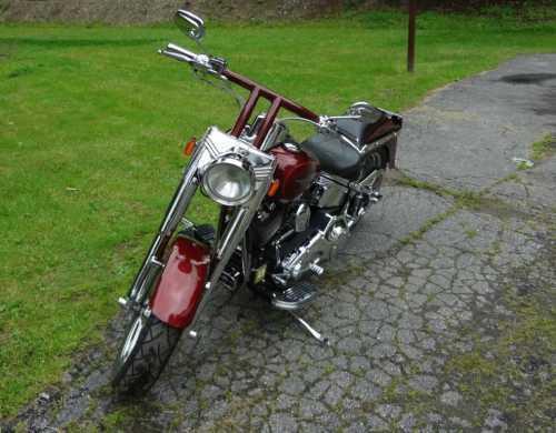 2002 Harley Davidson FLSTFI Fat Boy in Chester, VT