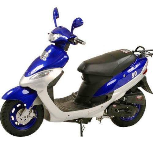 50cc Gas Moped Scooter 2008 Brand New Street Legal
