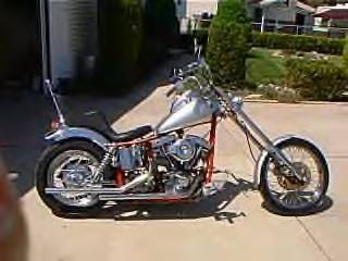 Old school  Harley chopper
