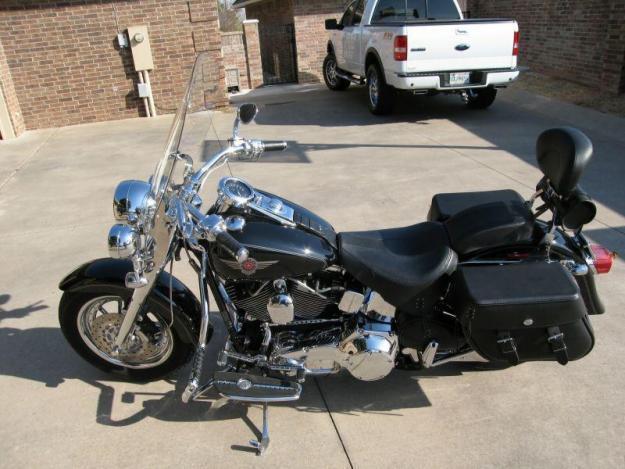 __**Vivid Black 2004 Harley Davidson SoftailFatboy**__
