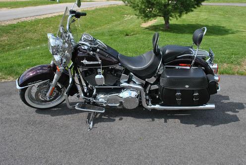 2005 Harley Davidson (1450cc) Softail Deluxe Black Cherry Pearl
