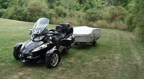 2010 Can-Am RTS-E-5 Premium Edition With 2000 Shur-Kamp All Aluminum Camper
