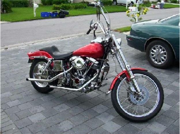 1978 Harley Davidson Motorcycle