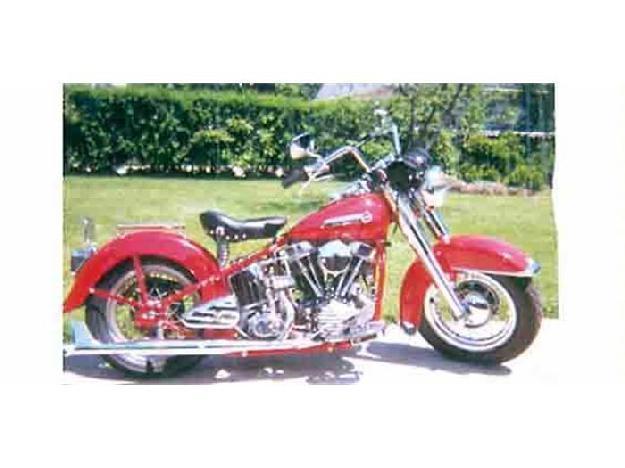 1949 Harley Davidson Motorcycle