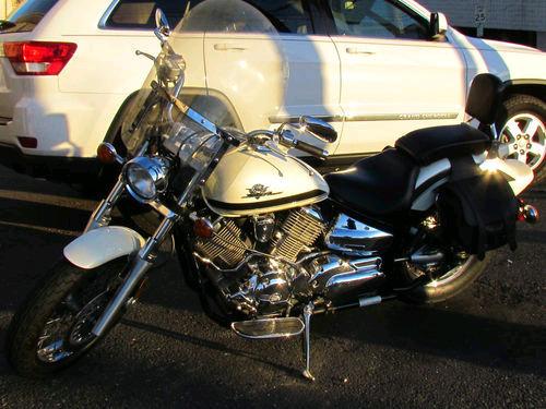 2002 incredibly mintcustom chromed out yamaha v-star 1100 clean machine