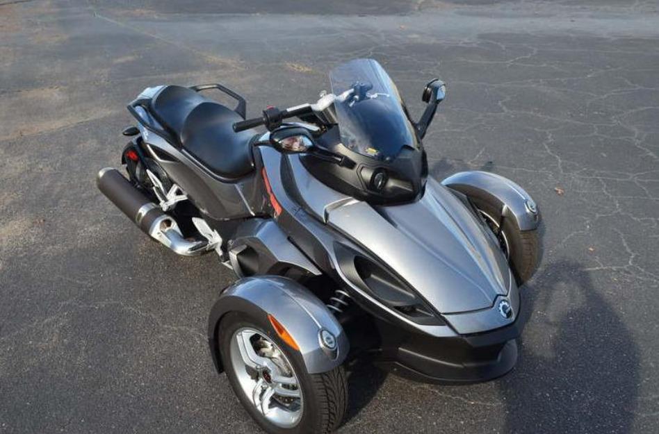 2011 can am spyder rs 1280 miles