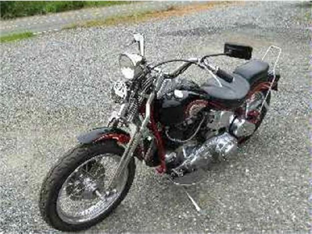 1940 Harley Davidson Motorcycle