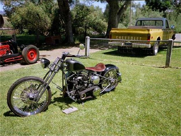 1954 Harley Davidson Motorcycle