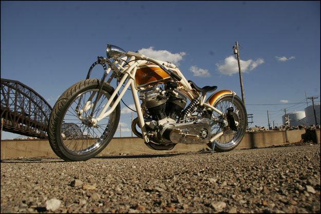 ONE- OFF CUSTOM RICH PHILLIPS BOARD TRACK MOTORCYCLE
