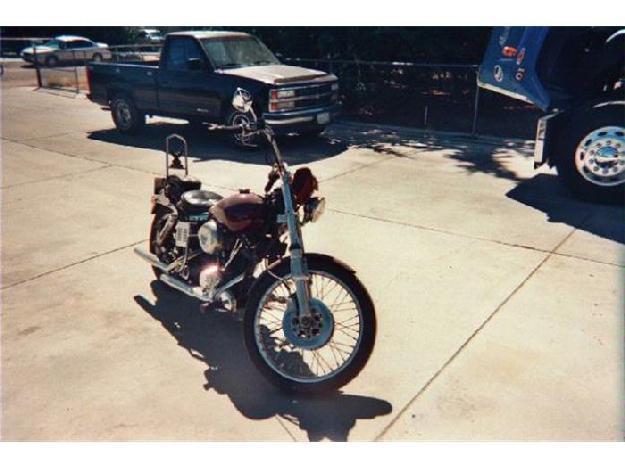 1982 Harley Davidson Motorcycle