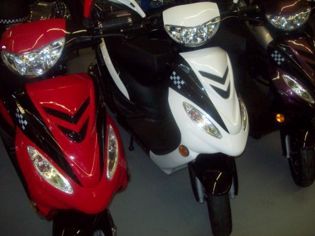 New Mopeds - WE FINANCE! Low Down-Payments!