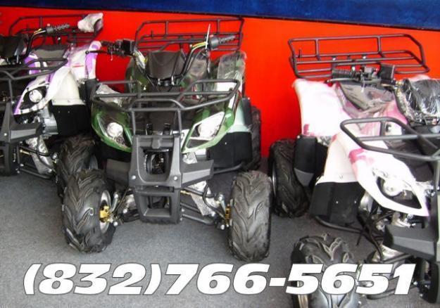 Brand New 125cc Kids ATV Midsize w/ utility racks $750 cash ((832=766=5651))