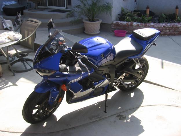 2005 Blue Yamaha R6