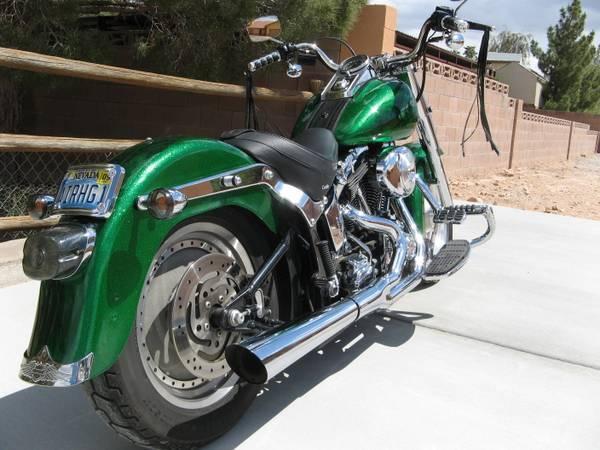 2002 Harley Davidson  FLSTF Fat Boy Softail in Las Vegas, NV