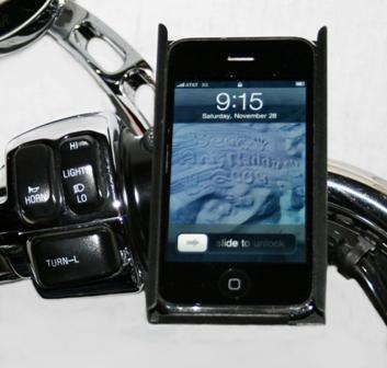 Motorcycle iPod Holders