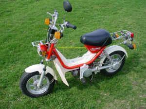 VINTAGE 1980 YAMAHA LC50 CHAMP SCOOTER MOPED SEE PICTURES