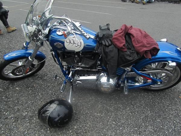 2008 Harley Davidson FXCWC Rocker Softail in Douglassville, PA