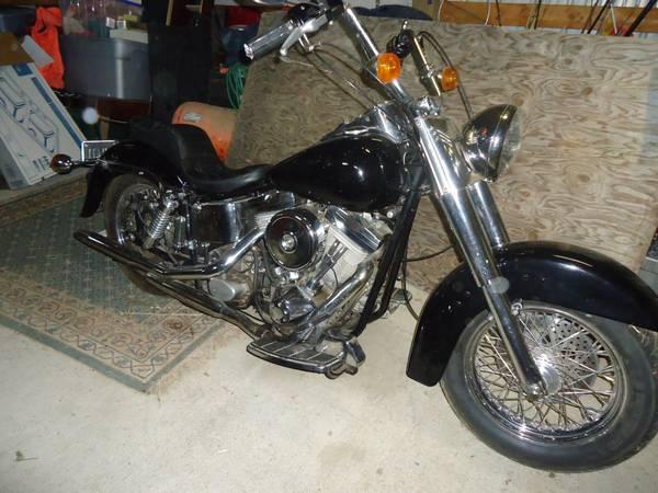 2002 Harley Davidson FXSTB Softail Night Train in Bonners Ferry, ID