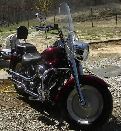 2001 Harley Davidson FLSTFI Fat Boy in , TX