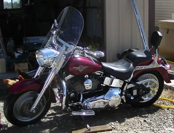 2001 Harley Davidson FLSTFI Fat Boy in , TX