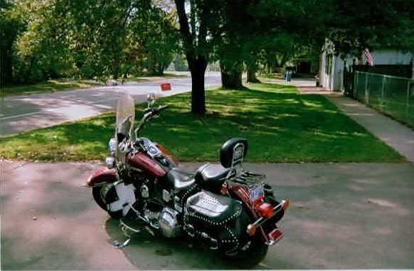 2002 Harley Davidson FLSTC Heritage Softail Classic in , MN