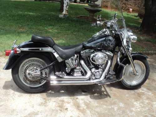 2001 Harley Davidson FLSTF Fat Boy in , TX