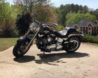 2014 Harley Davidson FLSTF Fat Boy in Johns Creek, GA